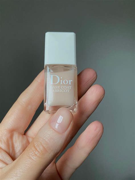 dior abricot 800|A Beauty Expert's Review of Dior's Cult Base Coat Abricot .